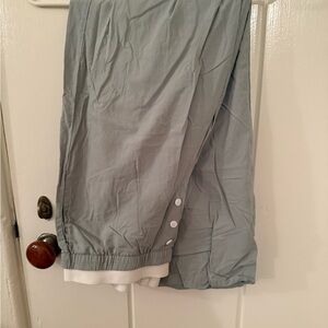 PacSun Gray and White Casual Pants